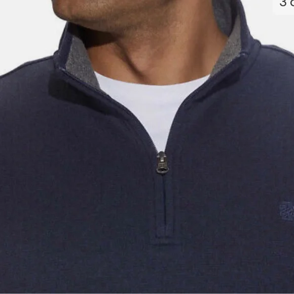 izod men's quarter zip pullover - Picture 3 of 3